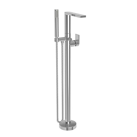 Newport Brass Exposed Tub and Hand Shower Set, 3, Freestanding, Polished Chrome 2560-4261-26